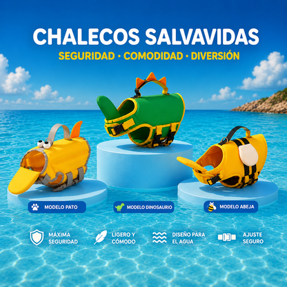 Chaleco flotante Canino